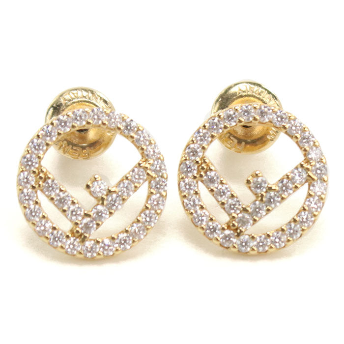 FENDI F is Fendi 8AG738 6DM F089U Pierce metal / Ji Luconia Women