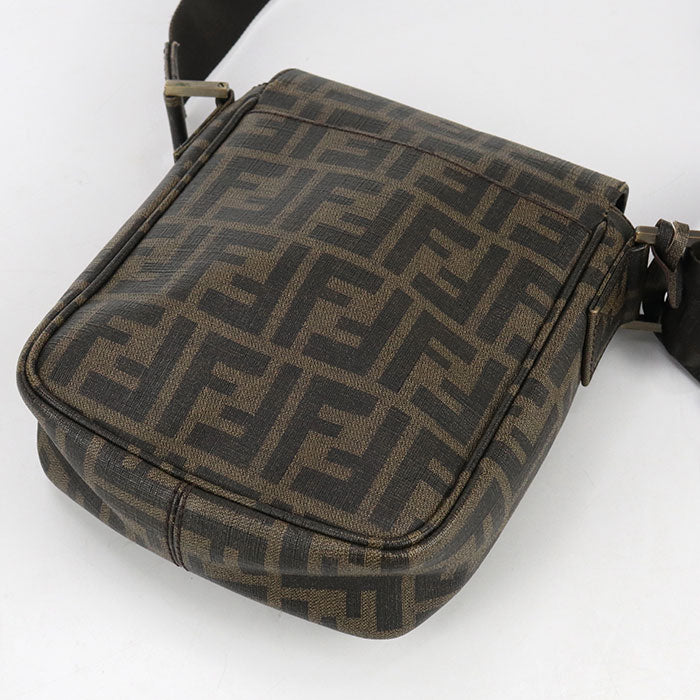 FENDI Zucca 7VA205 Diagonal shoulder bag PVC Men