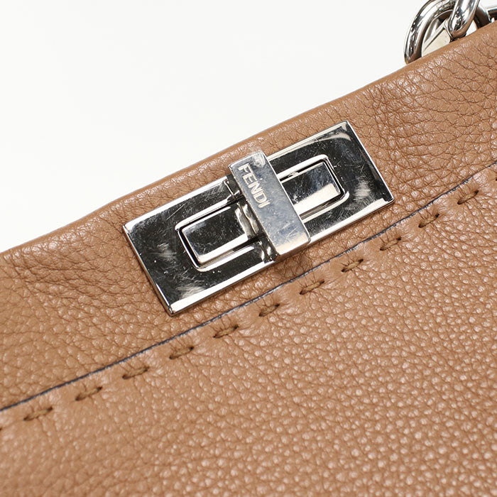 FENDI 2WAY Peekaboo 8BN290 Handbag Calfskin Women