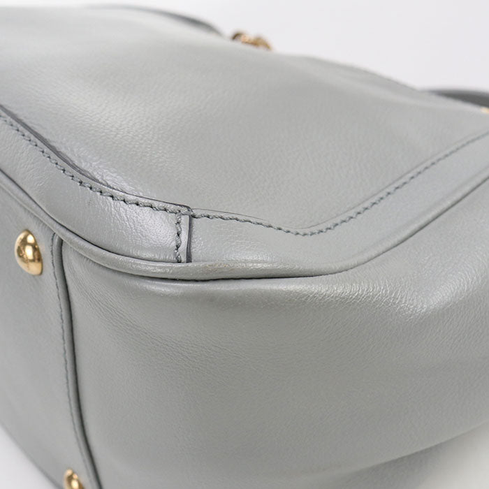 FERRAGAMO Chain Gancini 21 B992 Handbag Calfskin Women