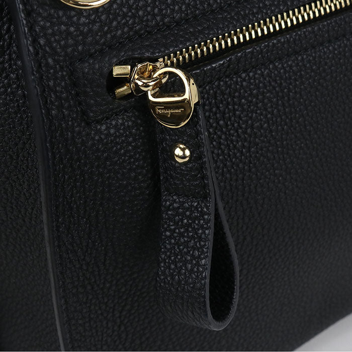 FERRAGAMO 2WAY Gancini 21 E530 Handbag Calfskin Women
