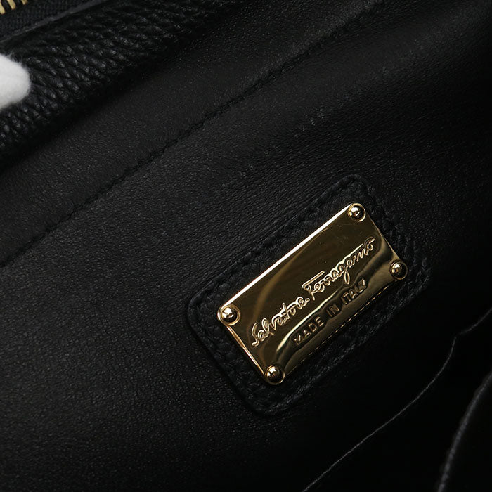 FERRAGAMO 2WAY Gancini 21 E530 Handbag Calfskin Women