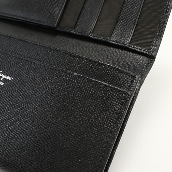FERRAGAMO Gancini 22 4832 Purse folio Calfskin Women