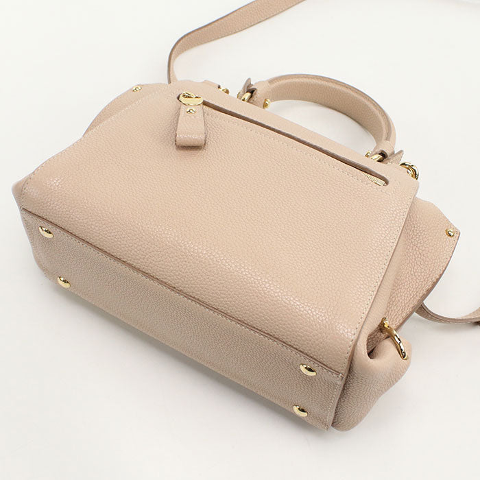 FERRAGAMO 2WAY handbag Gancini 21 F628 Handbag Calfskin Women