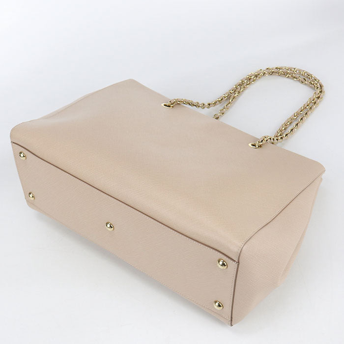 FERRAGAMO Chain Vara ribbon 21 F561 Tote Bag Calfskin Women's
