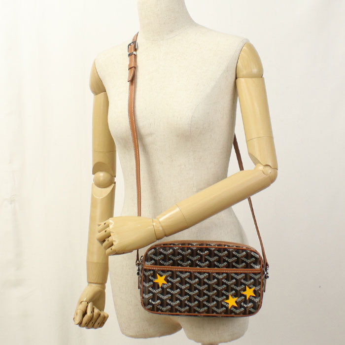GOYARD Cup Vert PM Bag Diagonal shoulder bag Gojardin Canvas Women