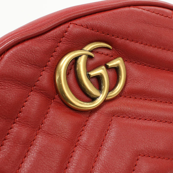 GUCCI Belt bag GG Marmont 476434 body bag leather Women