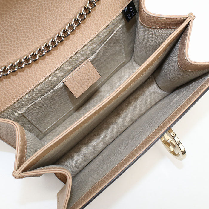 GUCCI Chain Interlocking G 510304 Shoulder bag leather Women