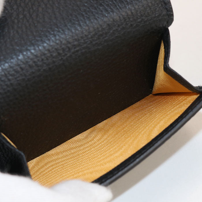 GUCCI Mini wallet GUCCI logo 736151 Tri-fold wallet leather Women