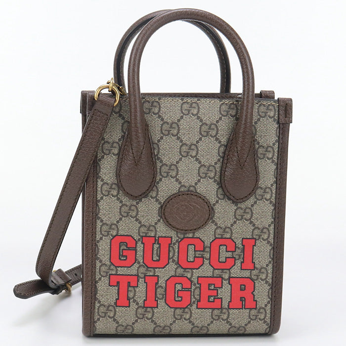 GUCCI 2WAY handbag Interlocking G GU82824 Tote bag GG Supreme / 2WAY handbag Women
