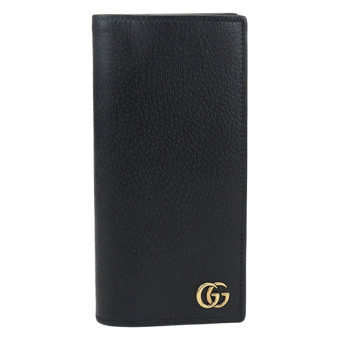 GUCCI Long wallet Double G GU88947 Long wallet with double fold coin purse leather / Long wallet Men
