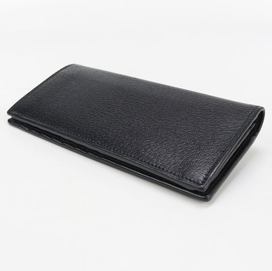 GUCCI Long wallet Double G GU88947 Long wallet with double fold coin purse leather / Long wallet Men