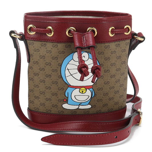 GUCCI Doraemon Micro GG 647801 Diagonal shoulder bag PVC / leather Women