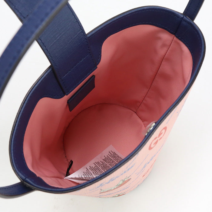 GUCCI Bucket bag Chilled license GU90820 Handbag PVC / Bucket bag Women