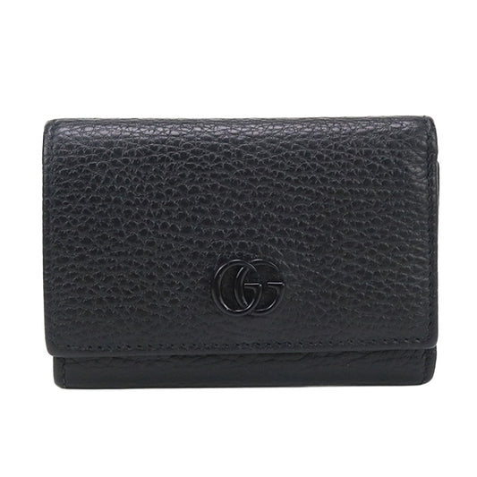 GUCCI Tri-fold wallet GG Marmont GU90972 Three fold wallet leather / Tri-fold wallet Women