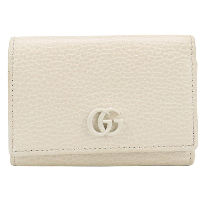 GUCCI GG Marmont GU92282 Three fold wallet leather / Tri-fold wallet Women