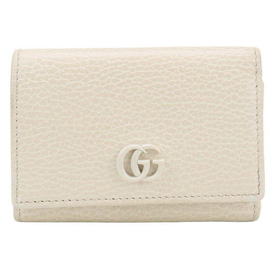 GUCCI GG Marmont GU92282 Three fold wallet leather / Tri-fold wallet Women