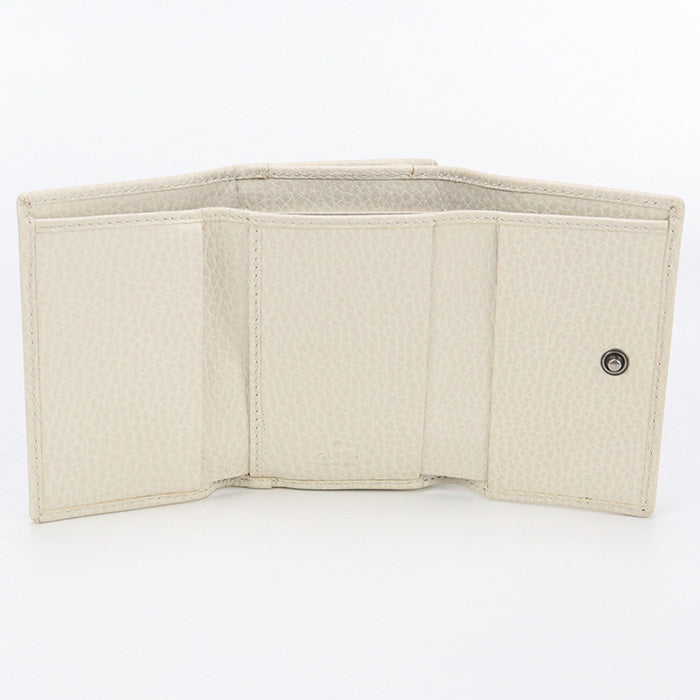 GUCCI GG Marmont GU92282 Three fold wallet leather / Tri-fold wallet Women