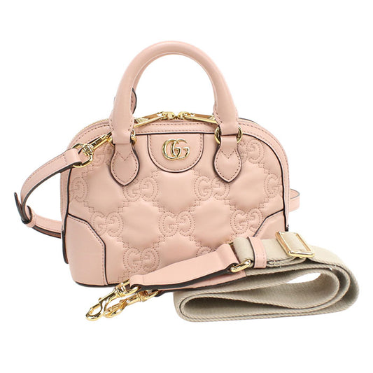 GUCCI 2WAY GG matelasse GU92312 Handbag leather / 2WAY handbag Women