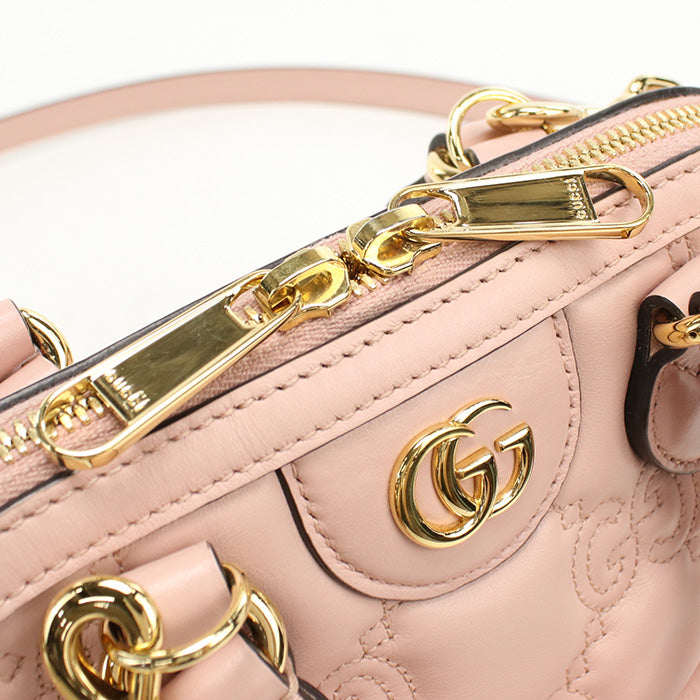 GUCCI 2WAY GG matelasse GU92312 Handbag leather / 2WAY handbag Women