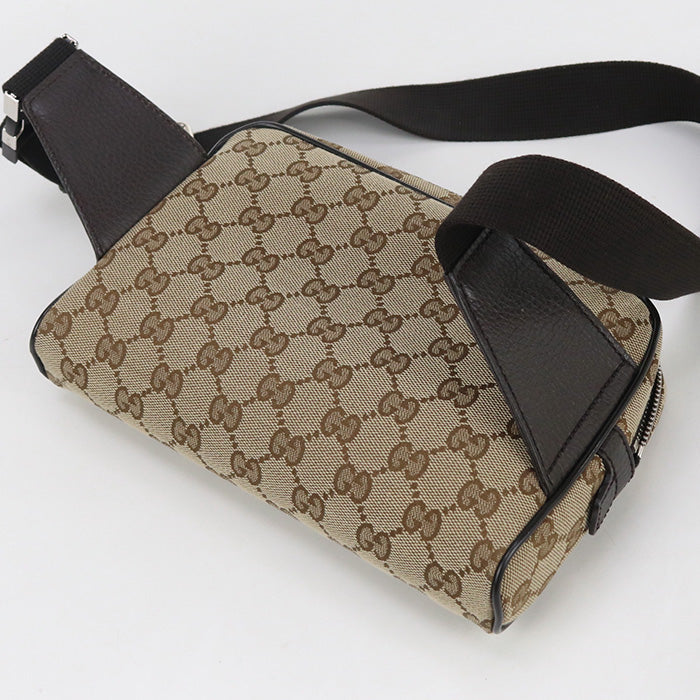 GUCCI GG canvas GU92825 body bag canvas / body bag Unisex