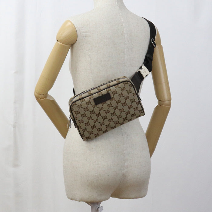 GUCCI GG canvas GU92825 body bag canvas / body bag Unisex