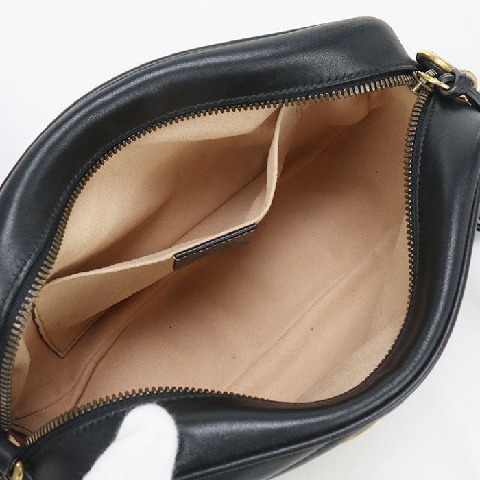 GUCCI Small camera bag GG Marmont GU93094 Shoulder bag leather / Small camera bag Women