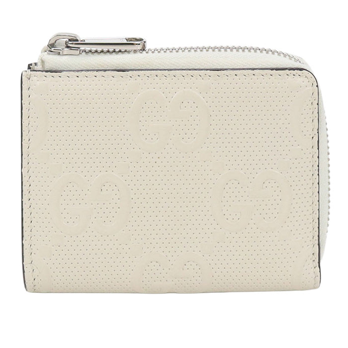GUCCI L-shaped zipper wallet GG emboss GU93994 Zip AroundWallet leather / L-shaped zipper wallet Women