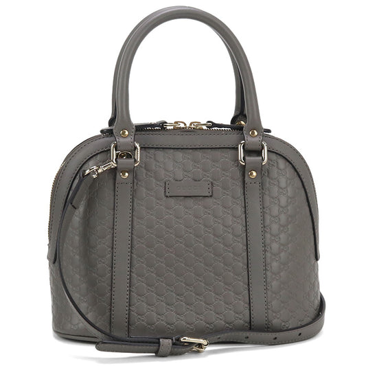 GUCCI 2WAY Micro Guccisima GU94228 Handbag leather / 2WAY handbag Women