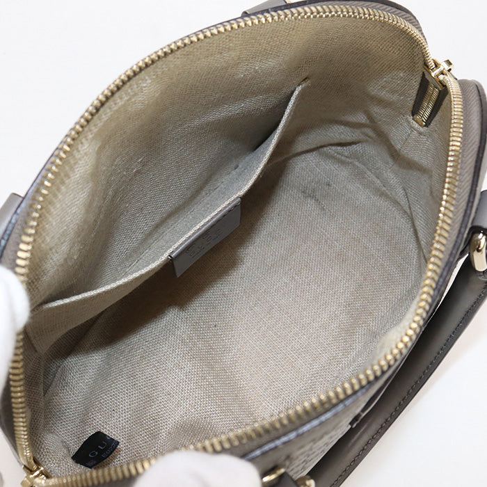 GUCCI 2WAY Micro Guccisima GU94228 Handbag leather / 2WAY handbag Women
