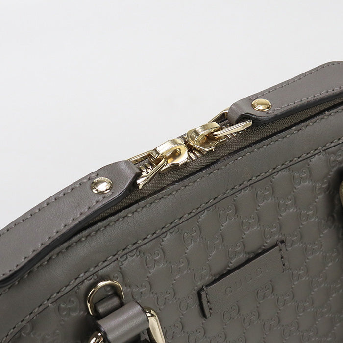 GUCCI 2WAY Micro Guccisima GU94228 Handbag leather / 2WAY handbag Women