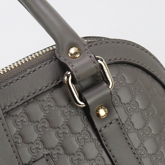 GUCCI 2WAY Micro Guccisima GU94228 Handbag leather / 2WAY handbag Women