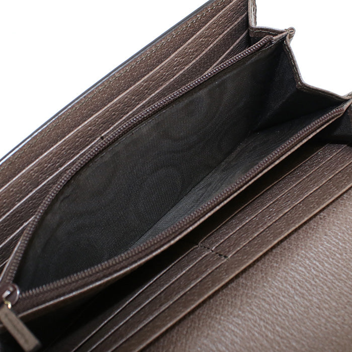 GUCCI GG Continental Wallet Ofidia GU94470 Long wallet with double fold coin purse GG Supreme Canvas / GG Continental Wallet Women