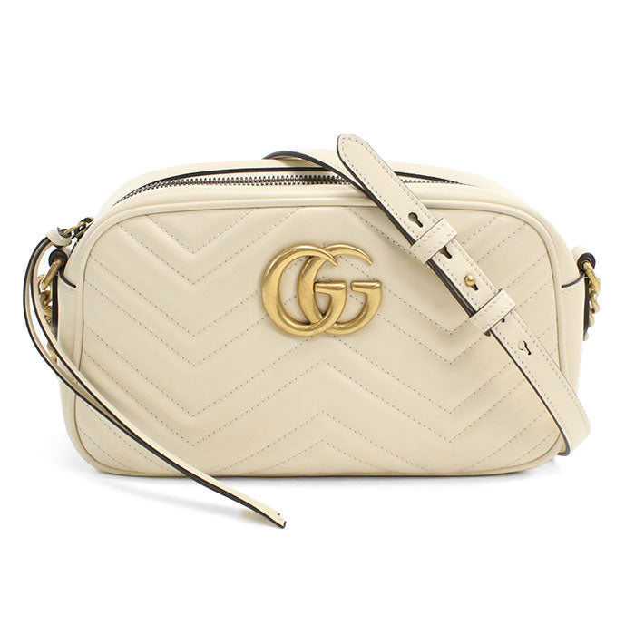 GUCCI Small camera bag GG Marmont 447632 Shoulder bag leather / Small camera bag Women