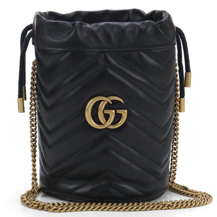 GUCCI Small bucket bag GG Marmont GU94713 Shoulder bag / Small bucket bag Women