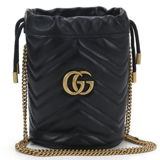 GUCCI Small bucket bag GG Marmont GU94713 Shoulder bag / Small bucket bag Women