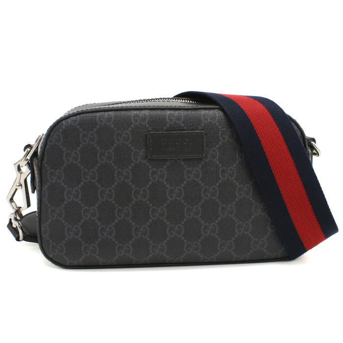GUCCI GG Supreme 574886 Diagonal shoulder bag PVC / leather Men