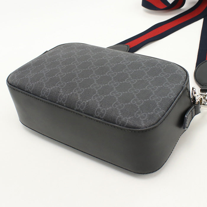 GUCCI GG Supreme 574886 Diagonal shoulder bag PVC / leather Men