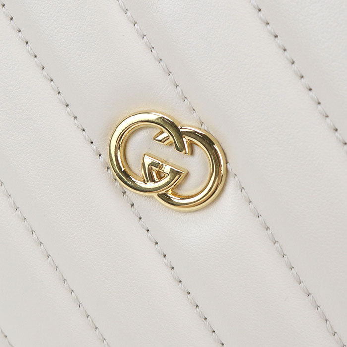 GUCCI heart Interlocking G GU95168 Shoulder bag leather / Heart Shoulder bag Women