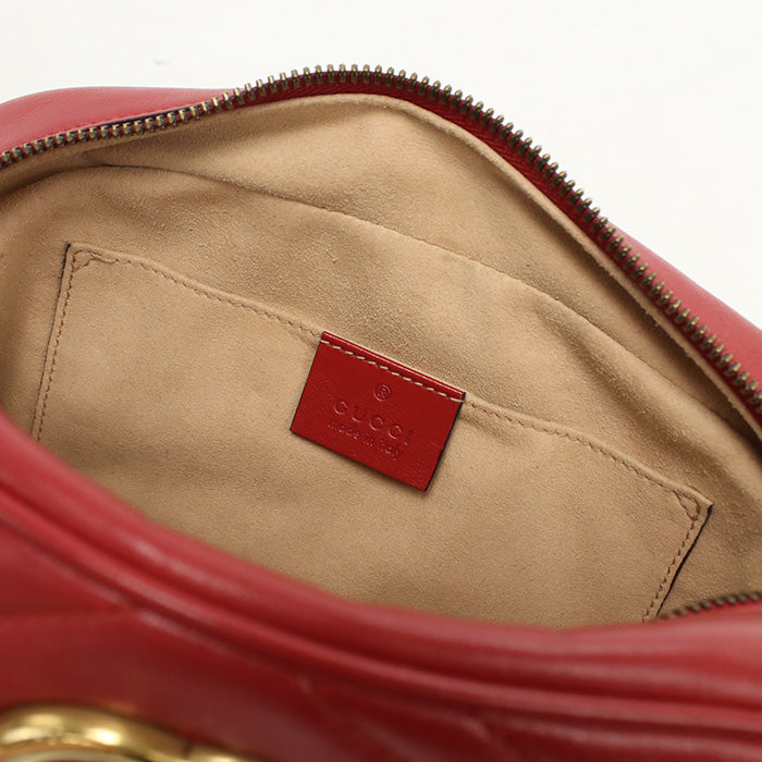GUCCI Small camera bag GG Marmont 447632 Shoulder bag leather / Small camera bag Women