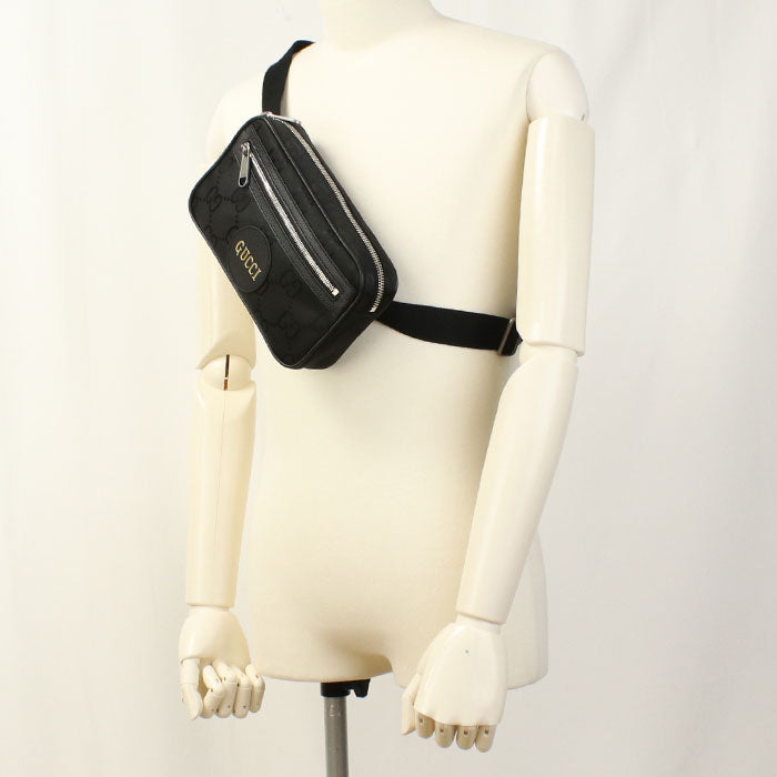 GUCCI Belt bag Off the grid 631341 body bag / GG nylon / leather Men