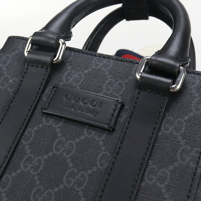 GUCCI 2WAY Mini Tote bag GG Supreme 696010 Handbag GG Supreme / leather Men