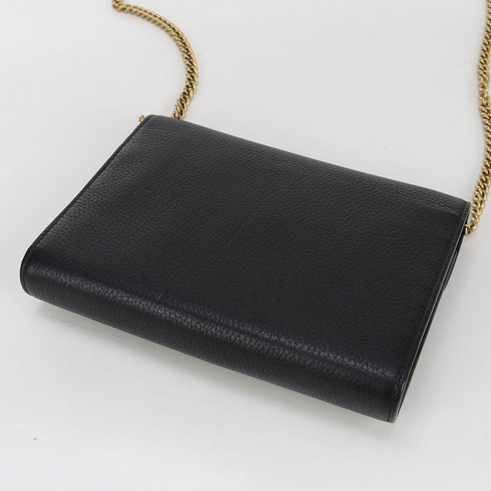 GUCCI Chain wallet GG Marmont 401232 Chain wallet leather Women
