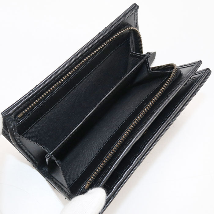 GUCCI Card Case wallet Double G 781583 Folded wallet / Quilted leather Women
