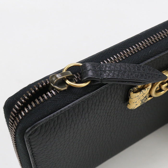 GUCCI zip around long wallet Interlocking G 750458 PurseZip Around leather Women