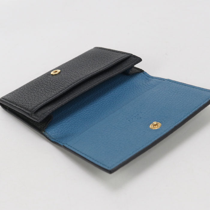 GUCCI Gucci logo 739389 name card holder leather Unisex