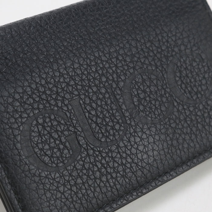 GUCCI Gucci logo 739389 name card holder leather Unisex