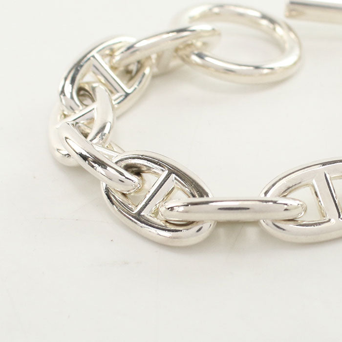 HERMES Chaine d'Ancre GM 10 frames Bracelet Silver925 Unisex