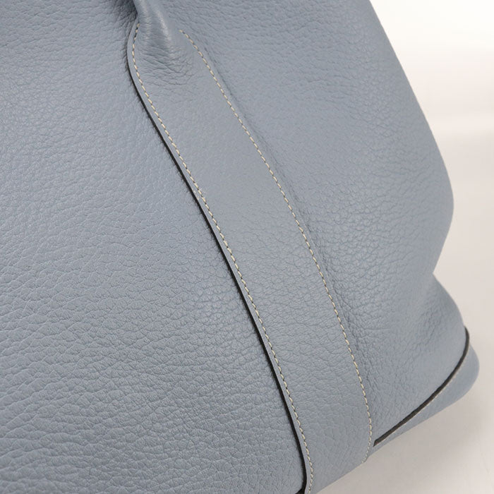 HERMES Garden party PM Tote bag / Vash country Blue orchid Women
