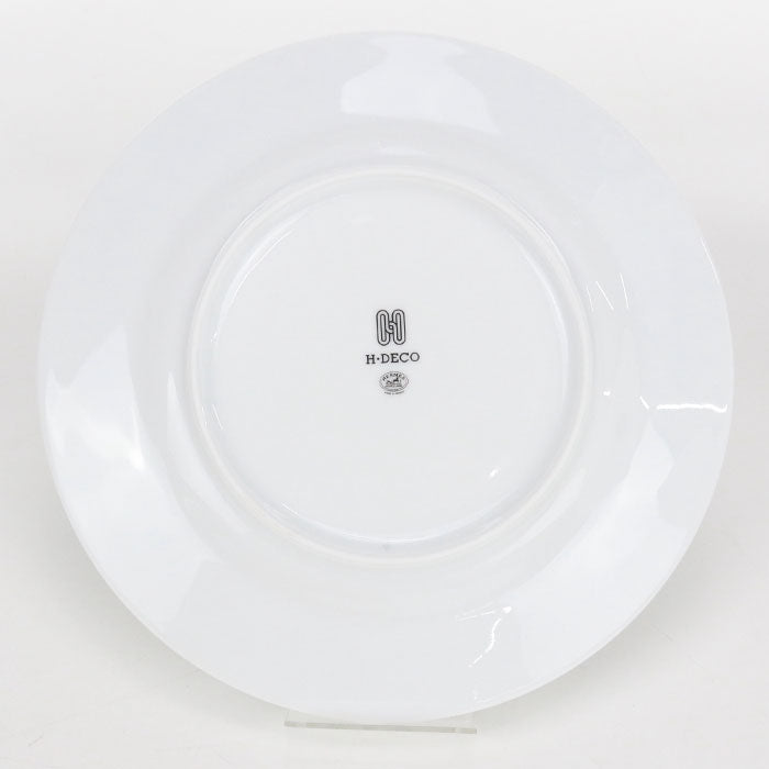 HERMES Dessert Plate No.1 H deco Brand miscellaneous goods Porcelain Unisex